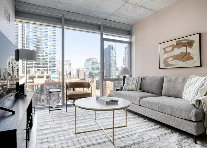 River North 1Br W Gym Pool Roof Nr Riverwalk Chi-818