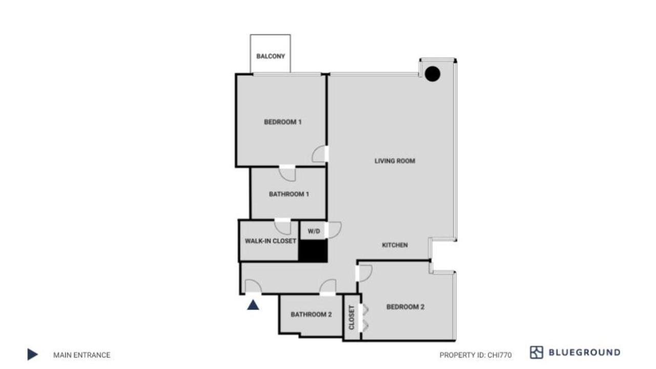 Apartment South Loop 2br W Gym Roof Nr Grant Park Chi-770