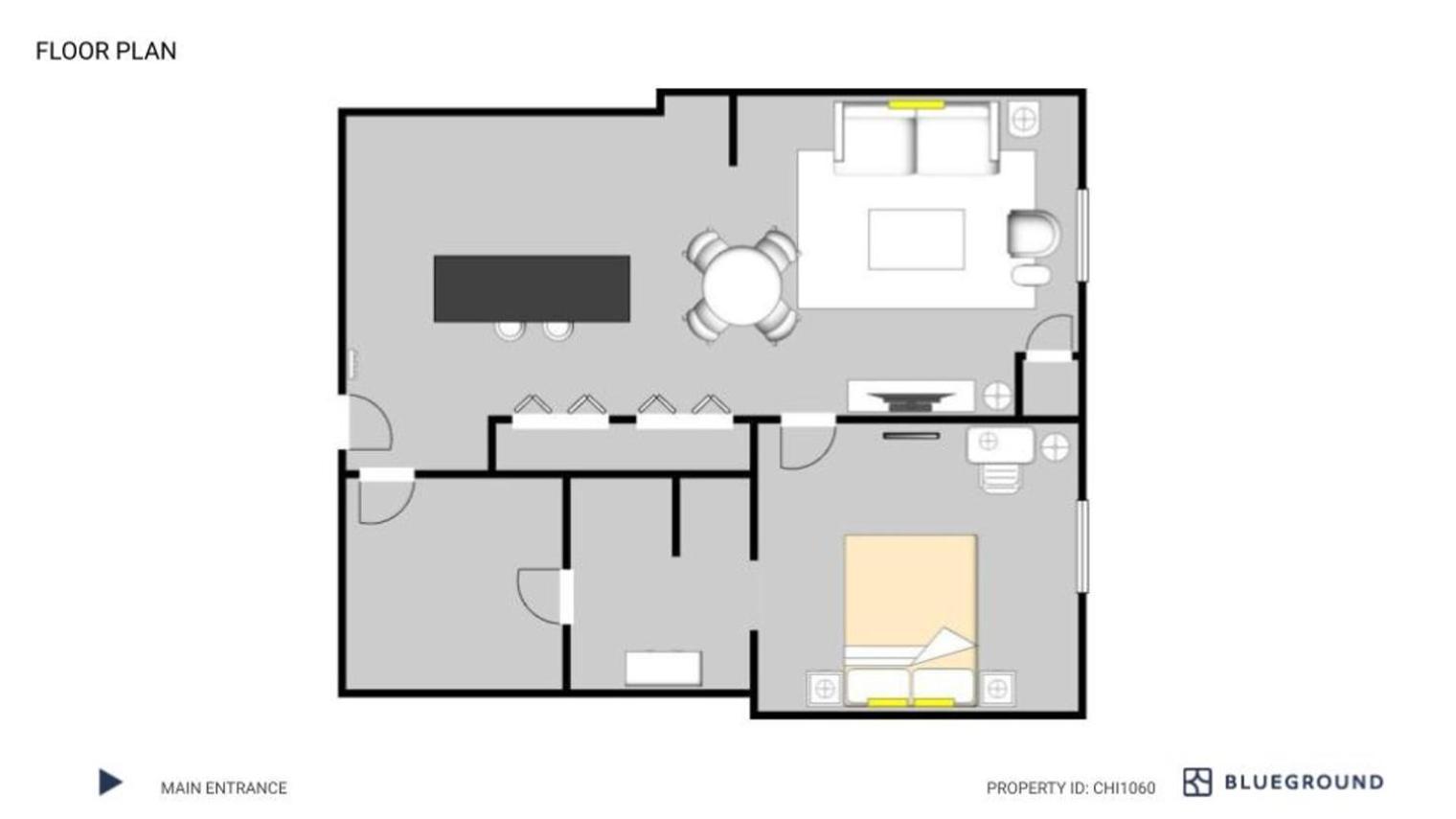 Apartment Blueground West Loop Gym Nr Fulton Market Chi-1060