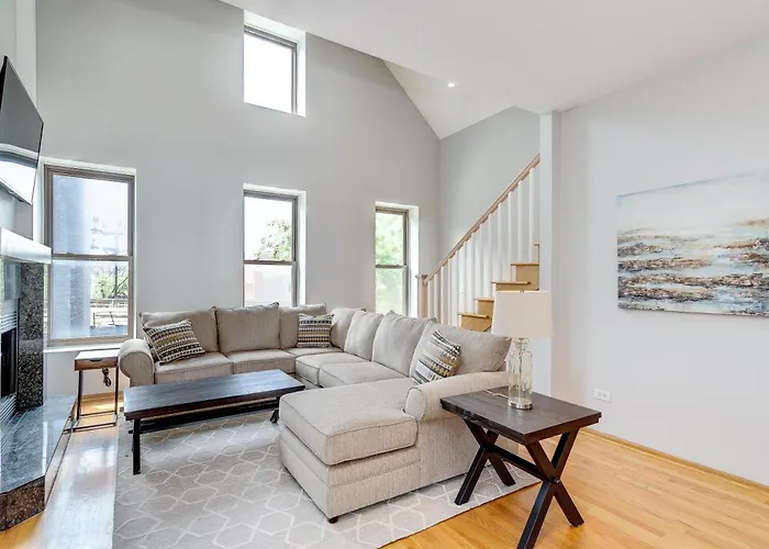 3 Flat Building Downtown - With Private Patios