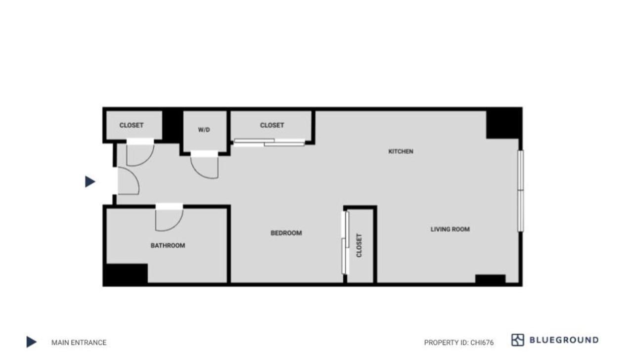 River W W Gym Bbq Nr Blue Line Chi-676 Apartment *