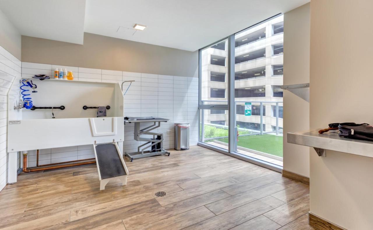 Apartment River N 1br W Gym Lounge Roof 1 Block To L Chi-660 *