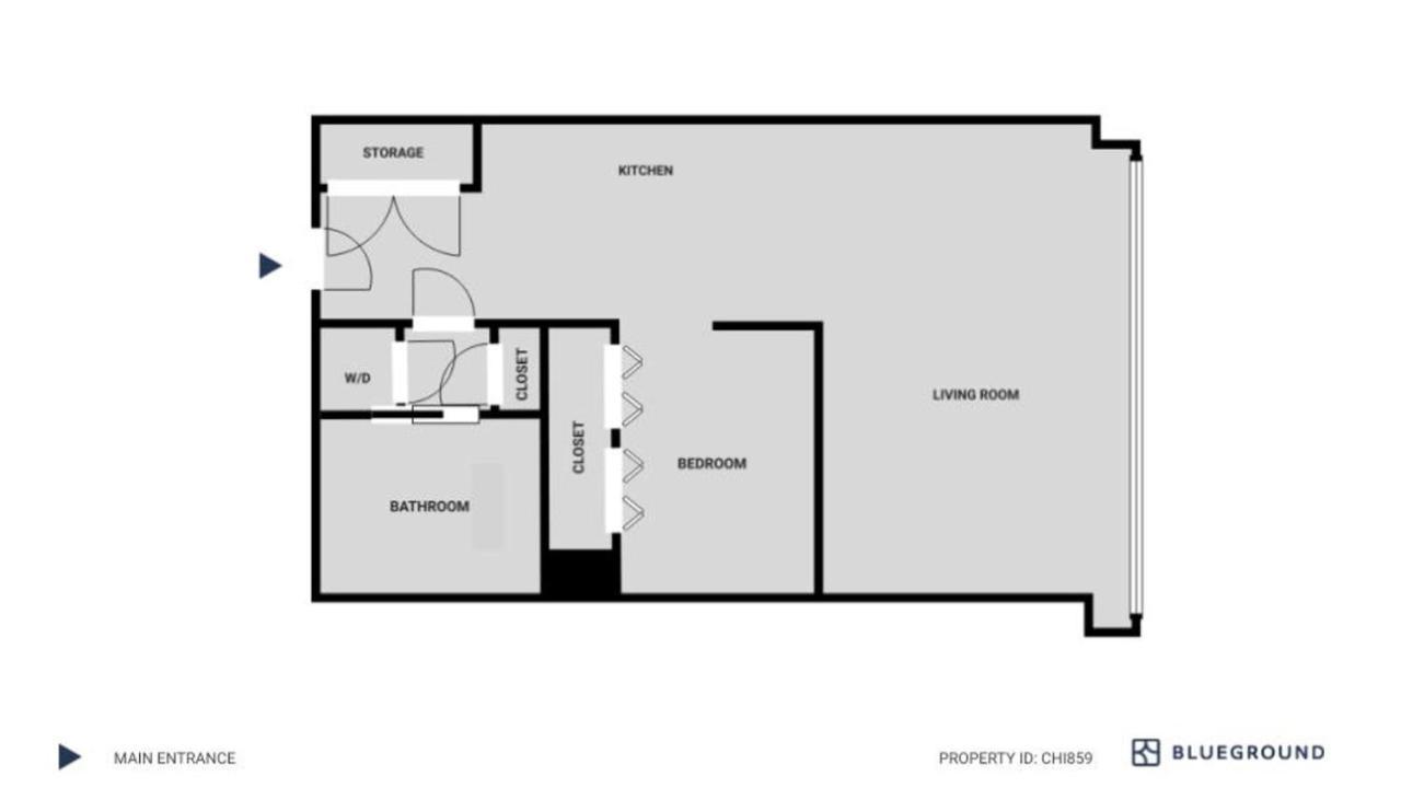 South Loop Jr 1br W Pool Gym Nr Grant Park Chi-859 * Chicago