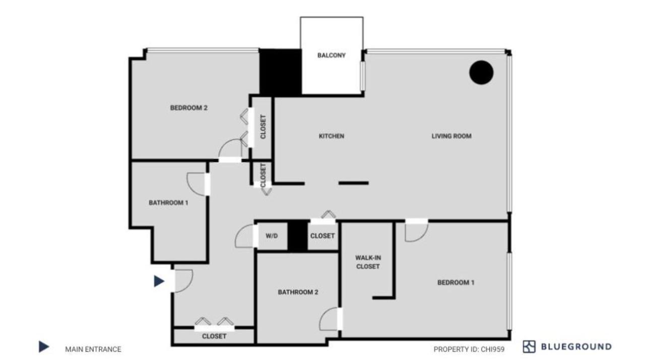 Loop 2br W Lounge Gym Nr Riverwalk Chi-959 *