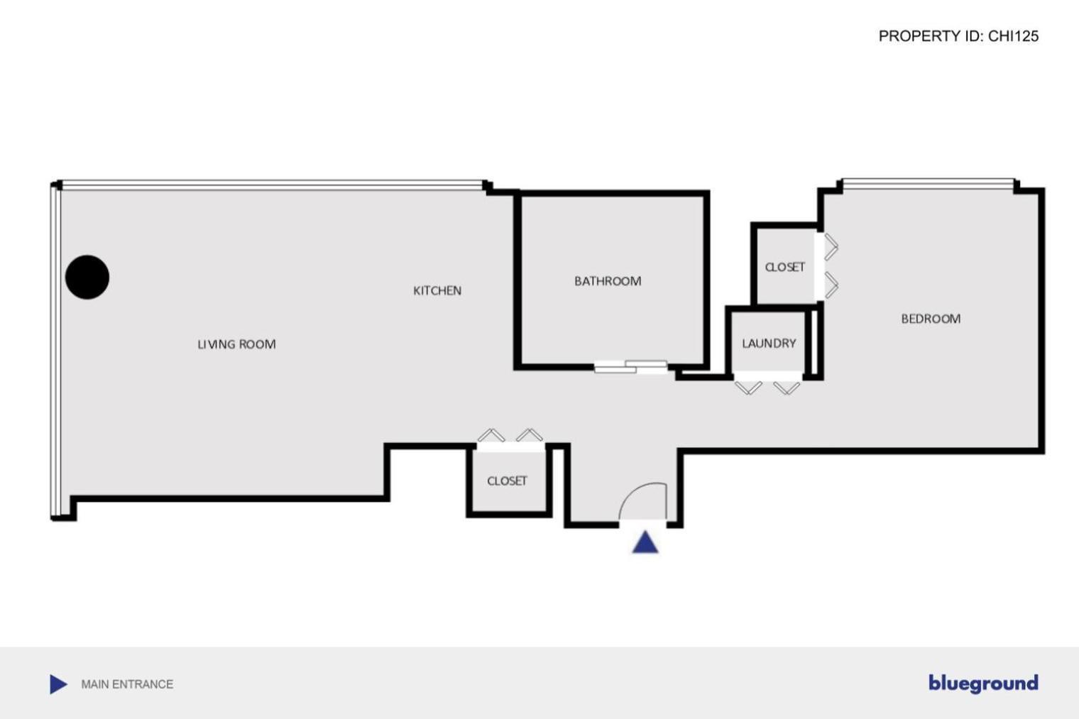 Apartment River N 1br W Gym Pool Nr Magnificent Mile Chi-125 Chicago