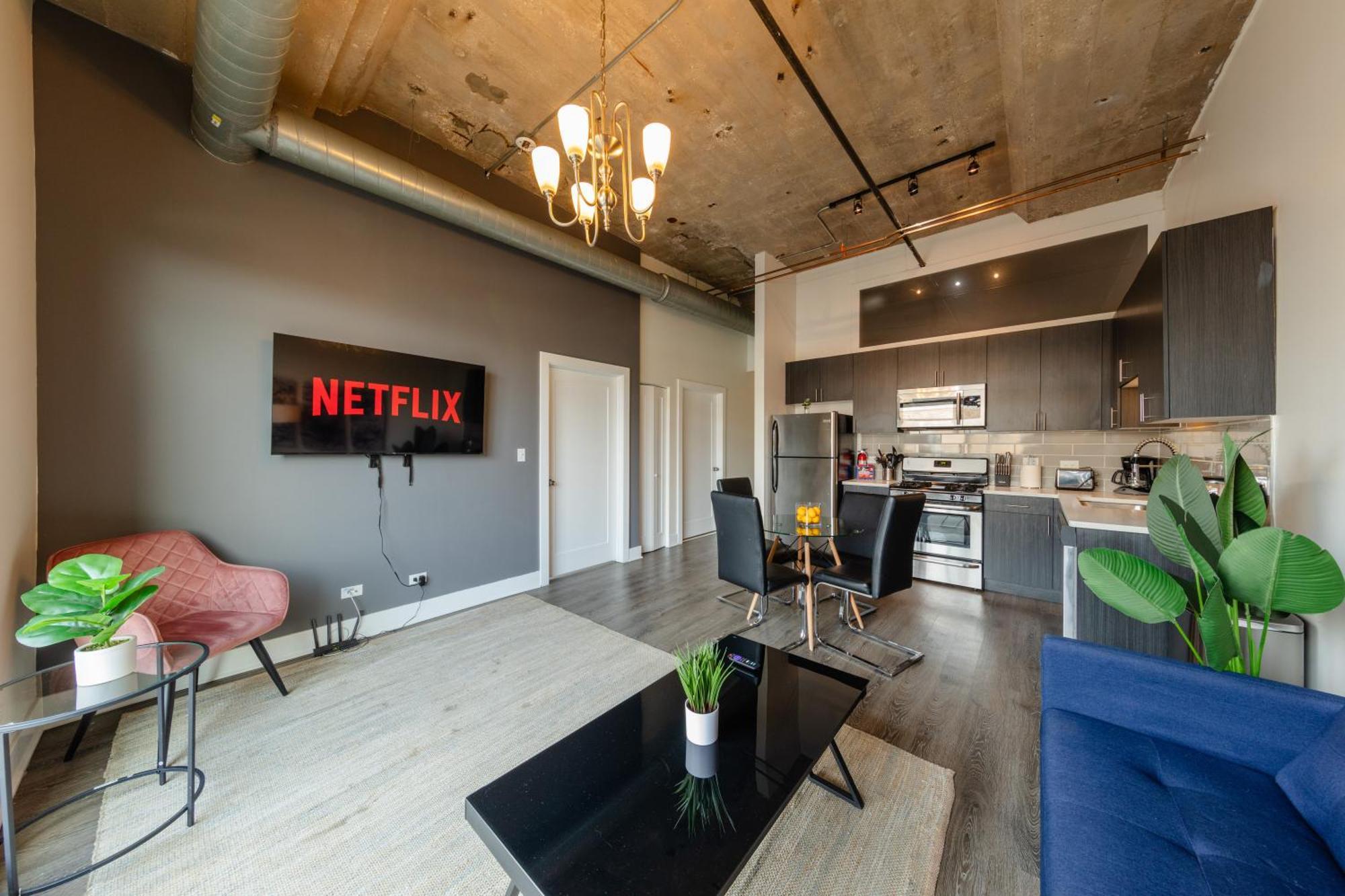 Apartment Mccormick Patio Skyline View 2b/2b With Optional Parking For Up To 6 People Chicago