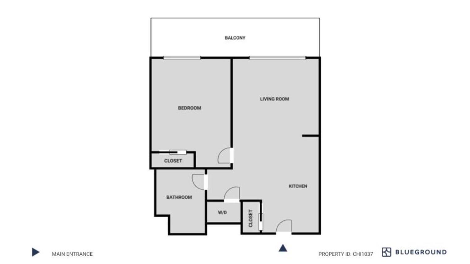 River North 1br Nr L Stop Riverwalk Loop Chi-1037