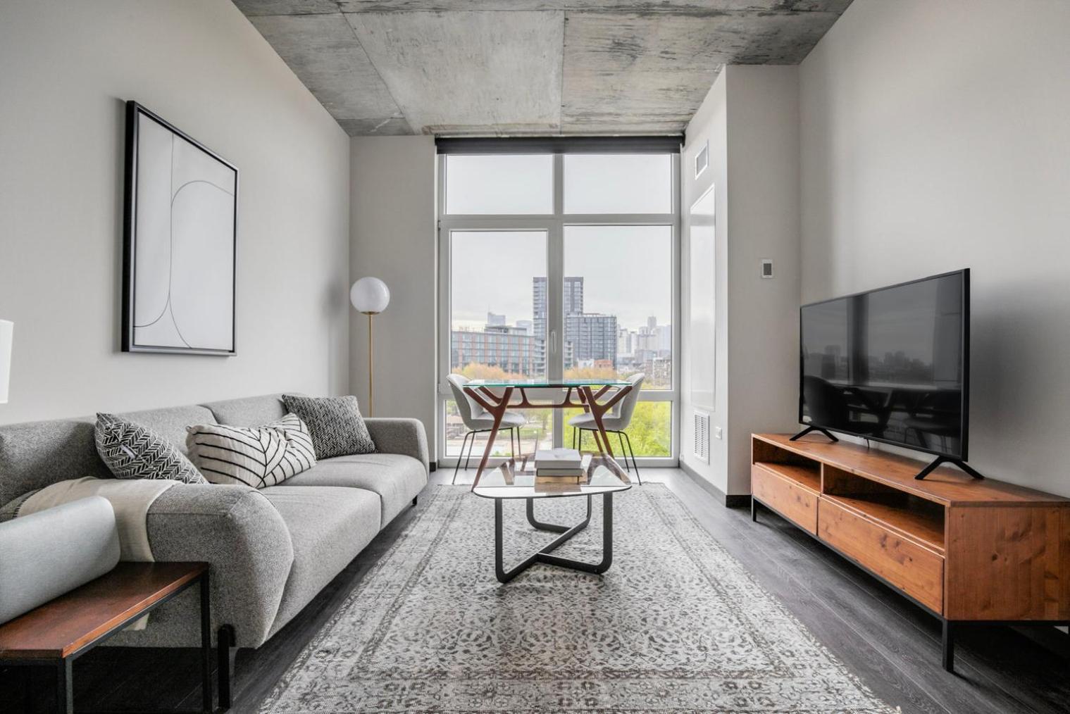 Apartment Blueground West Loop Gym Roof Nr Union Park Chi-1062 *