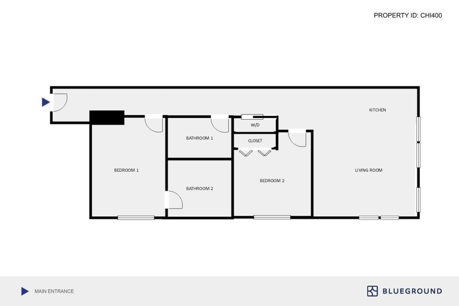 Apartment Ravenswood 2br W Rooftop Bbq Next To Brown Line Chi-400 *
