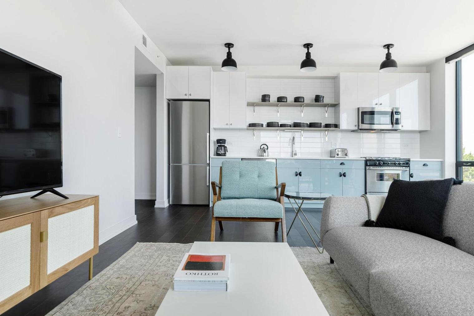 Apartment Ravenswood 2br W Rooftop Bbq Next To Brown Line Chi-400