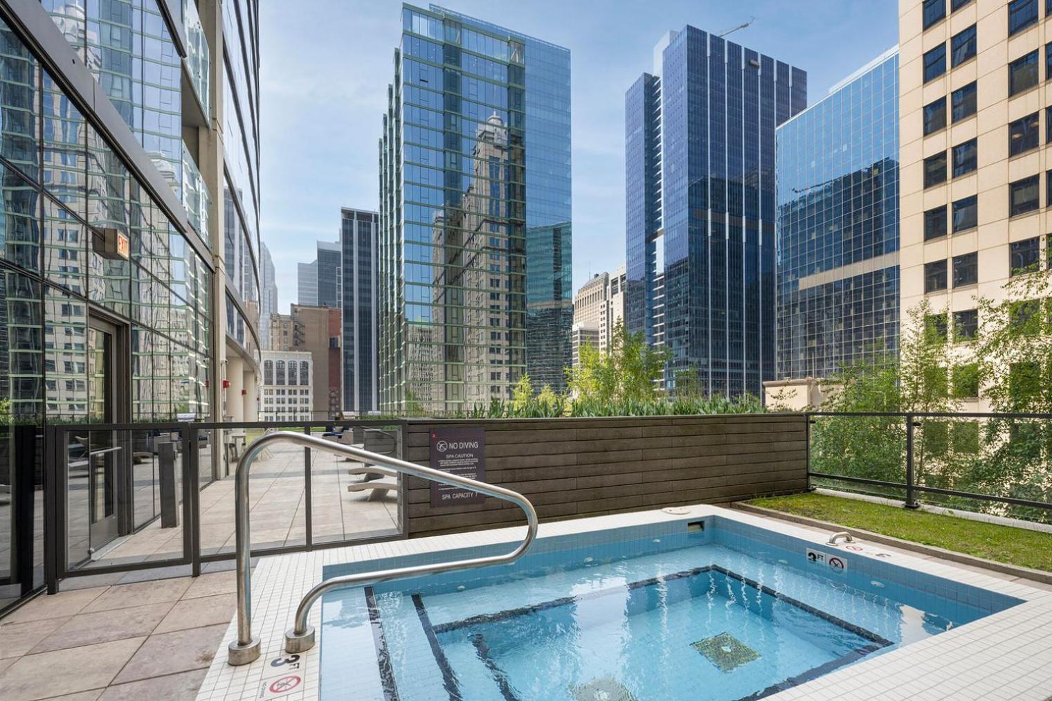 Apartment Loop 1br W Pool Gym Nr Financial District Chi-268 *