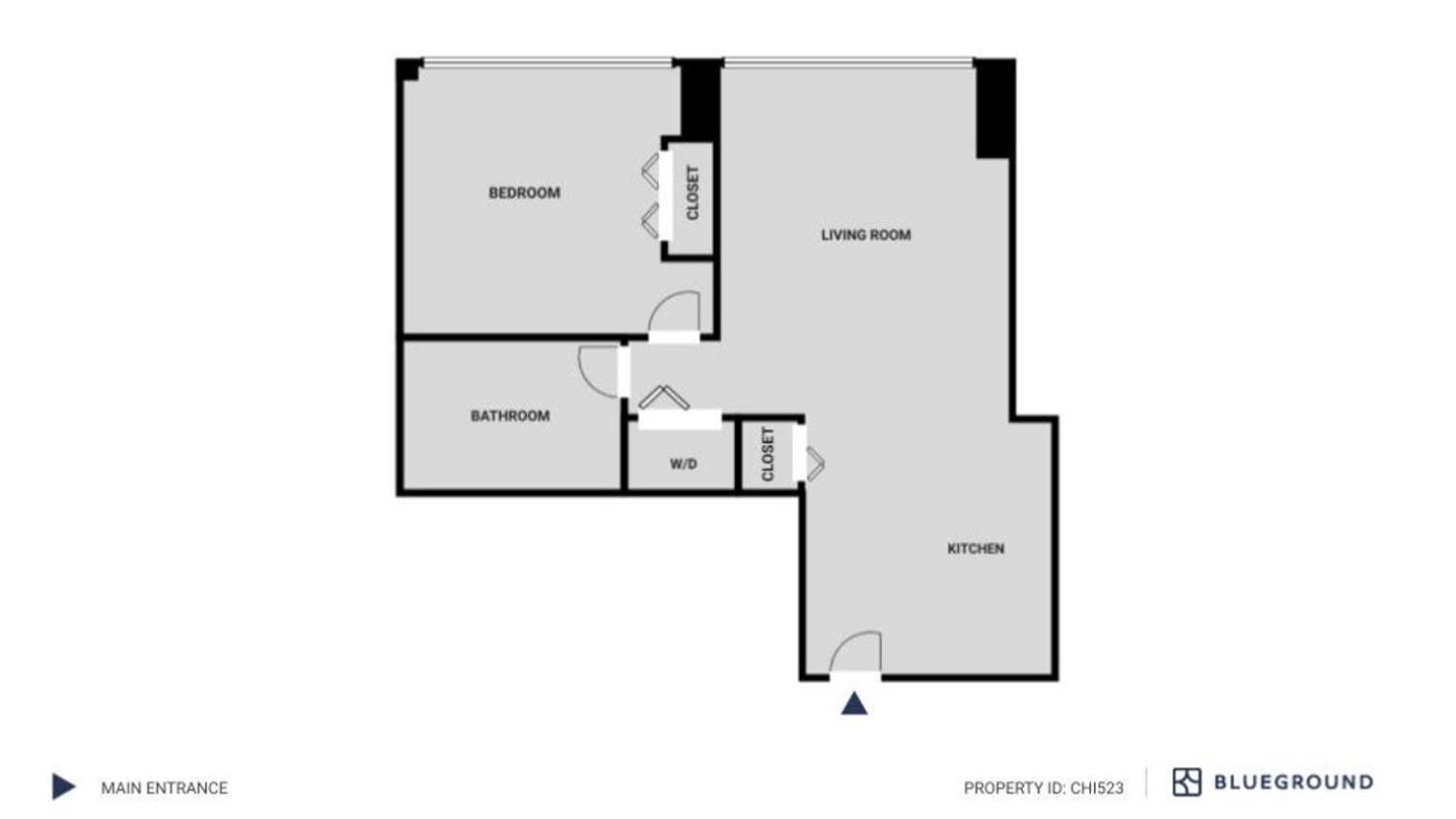 W Loop 1br W Pool Coworking Gym 1 Block To L Chi-523 * Chicago