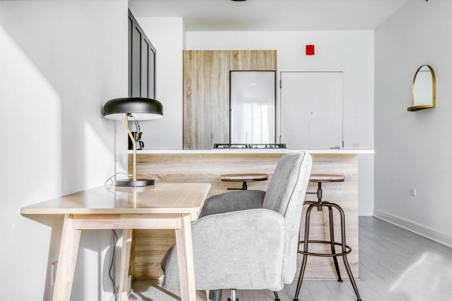 W Loop 1br W Pool Coworking Gym 1 Block To L Chi-523