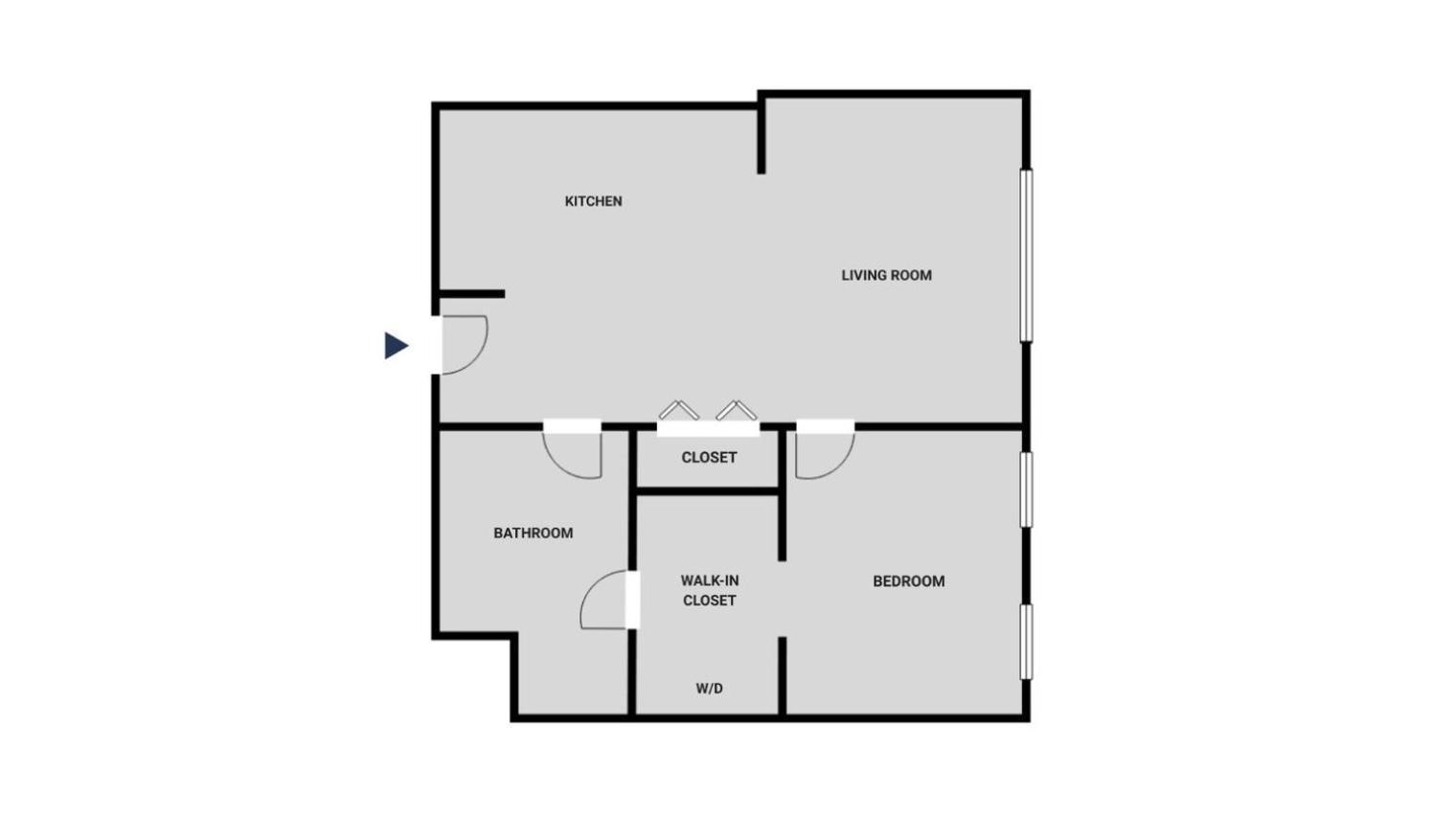 Apartment River North 1br W Terrace Grills Yoga Chi-1032 *