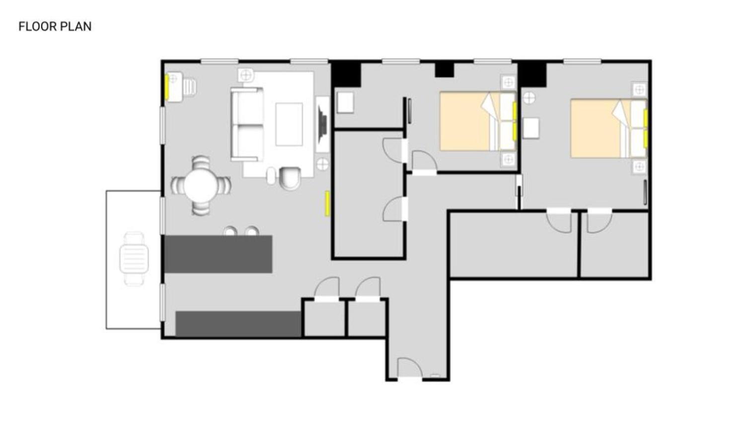 Apartment Blueground Old Town Gym Wd Rooftop Ac Chi-1091