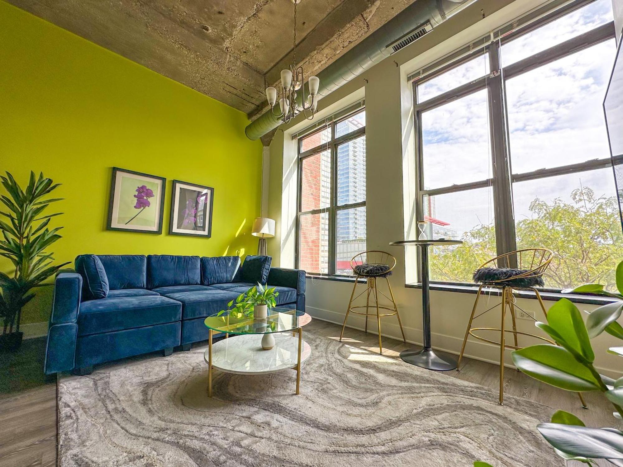 Apartment Mccormick 2b-2ba For Up To 8 Guests With Optional Parking And Gym Access Chicago