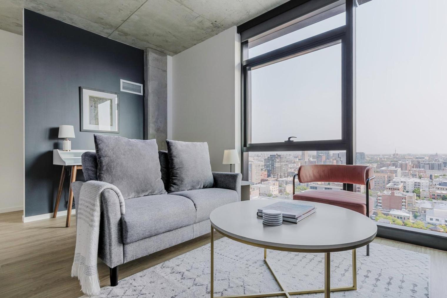 Blueground West Loop Gym Pet Area Wd Gym Chi-1098 Apartment *