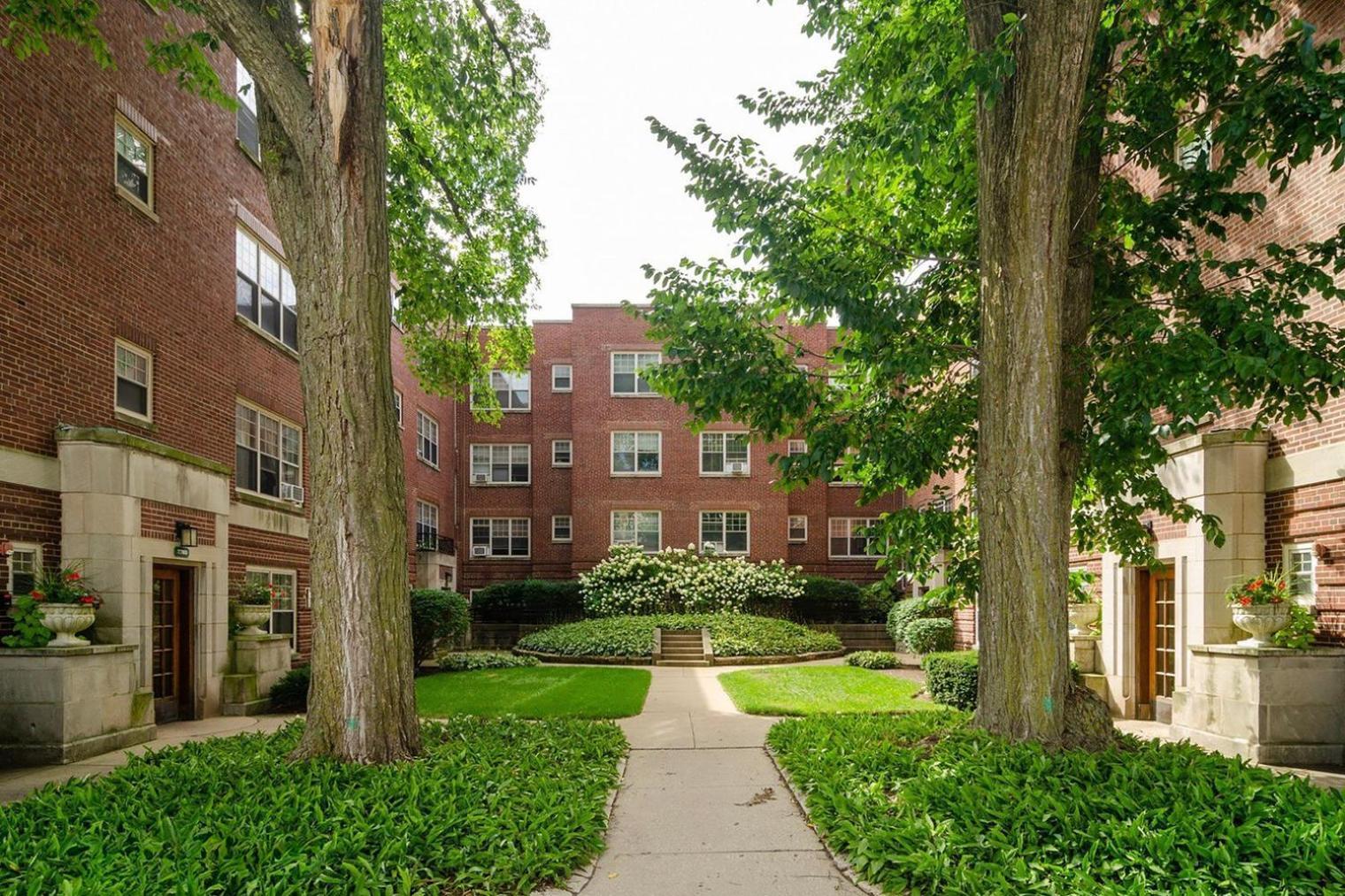 Evanston 2br W Courtyard Nr Northwestern Chi-953 *
