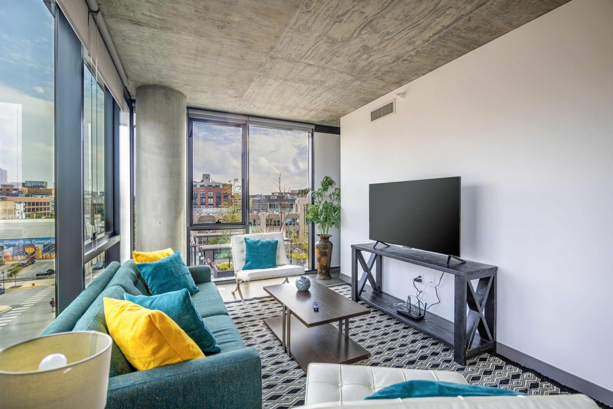 Apartment New Sleek 2br - Perfect Blend Of Comfort & Style In Chicago