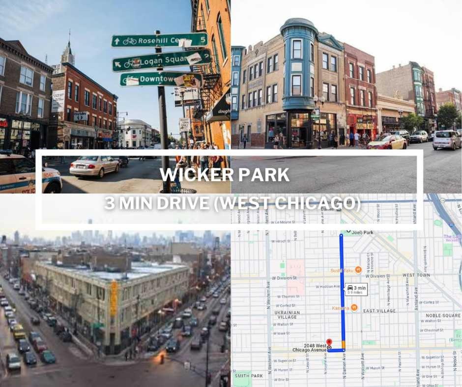 Large 4-bedroom Upscale W Rooftop Chicago