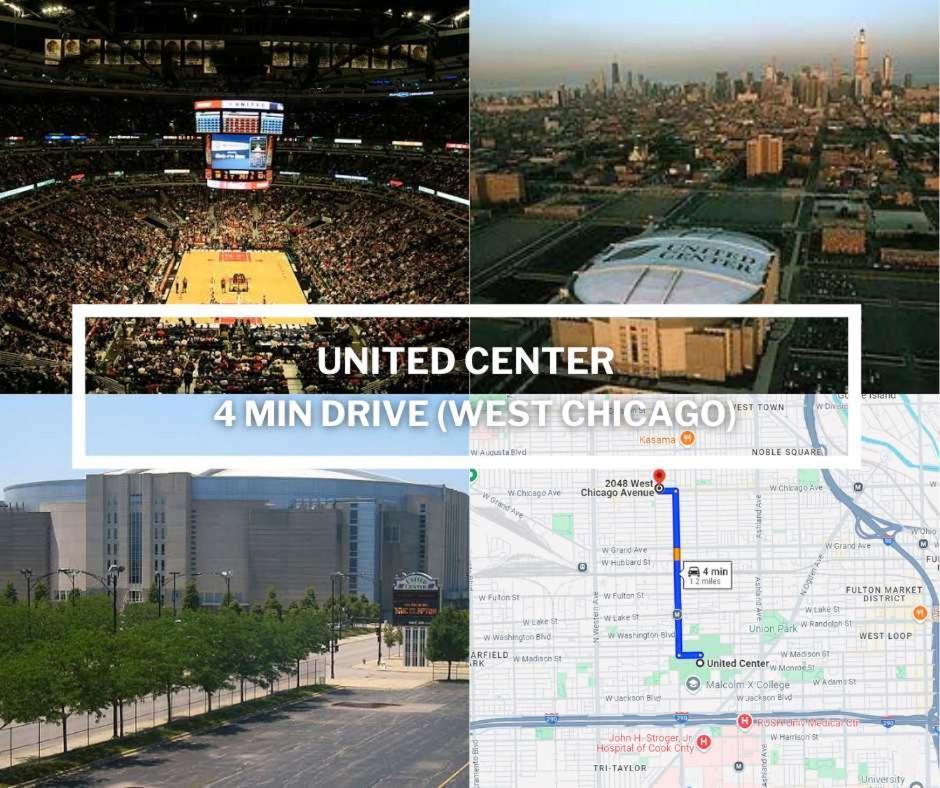 Large 4-bedroom Upscale W Rooftop Chicago