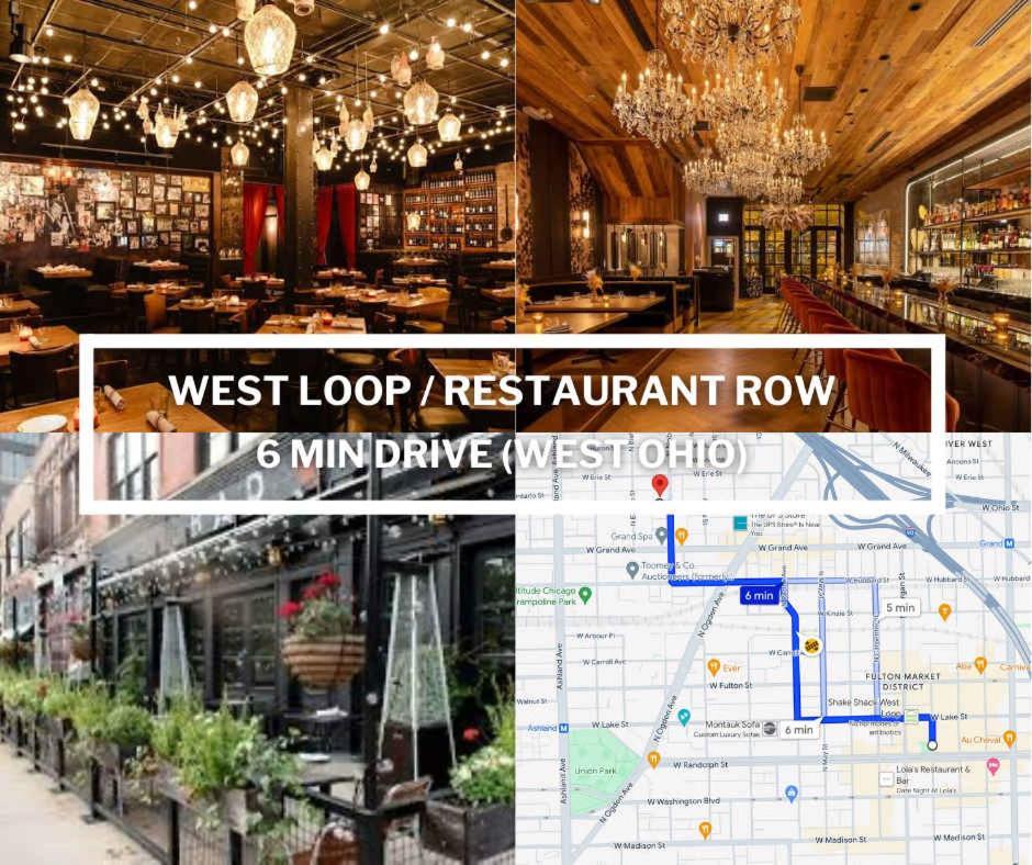 Stylish 2br Urban Retreat In River West Chicago