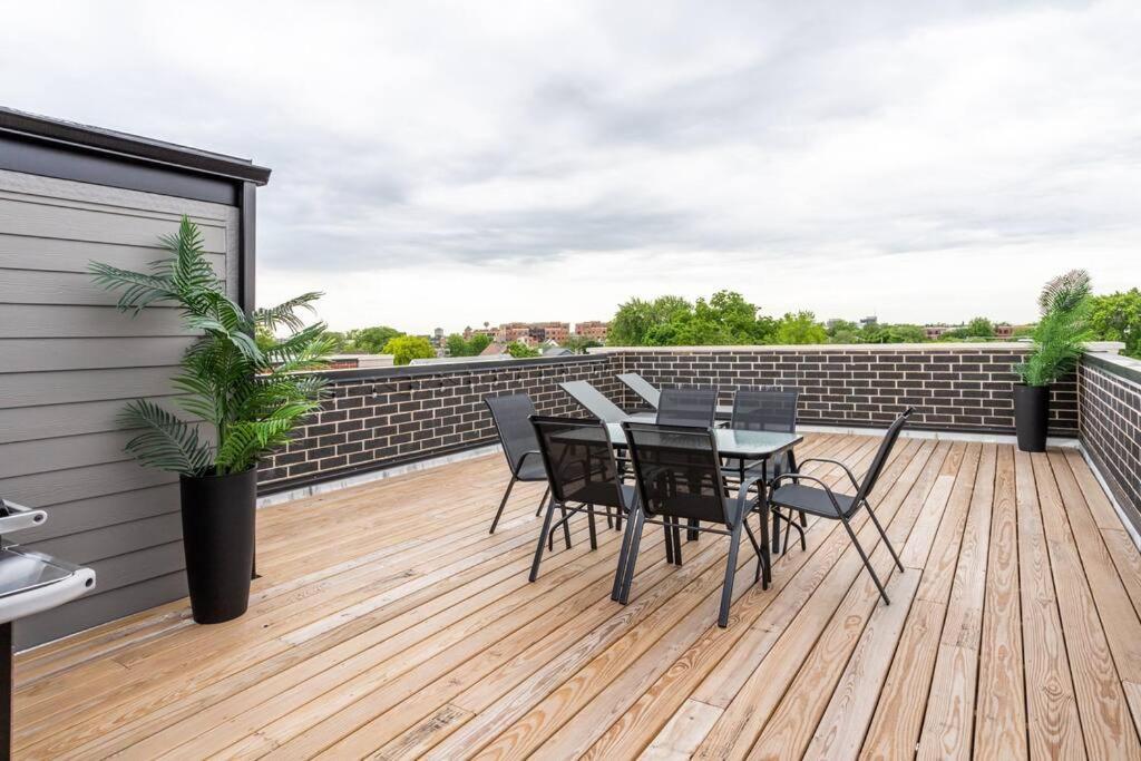 Large 2-bedroom With Huge Roof Deck View Of Skyline Chicago
