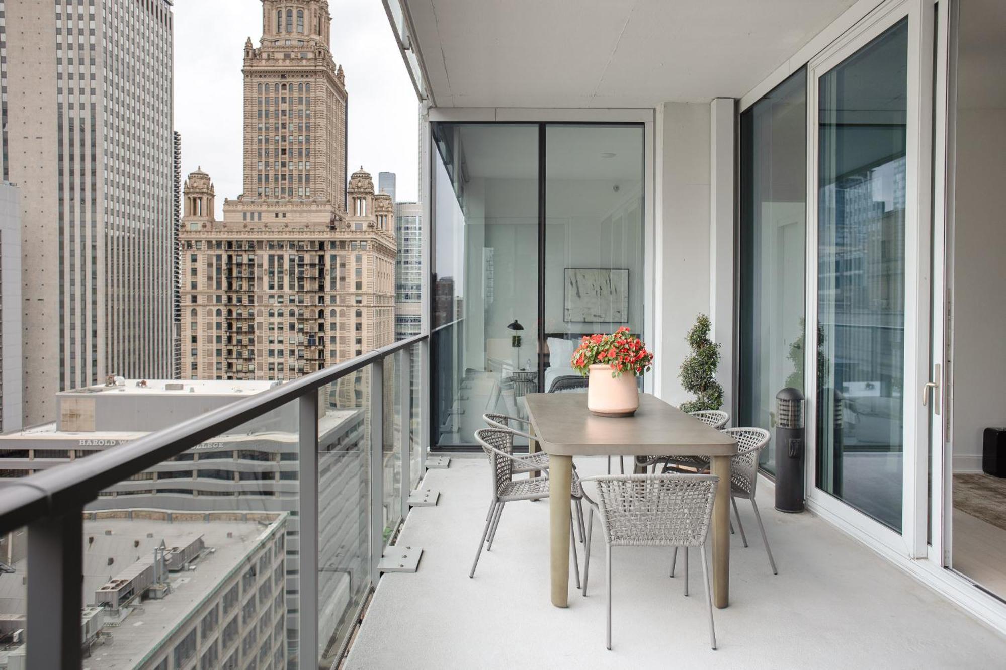 Premier Penthouses With Captivating Views Of Millennium Park Apartment Chicago