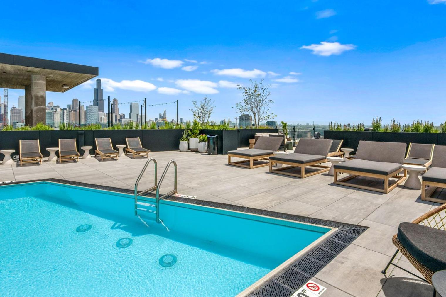 Blueground West Loop Rooftop Pool Gym Chi-1170 Apartment