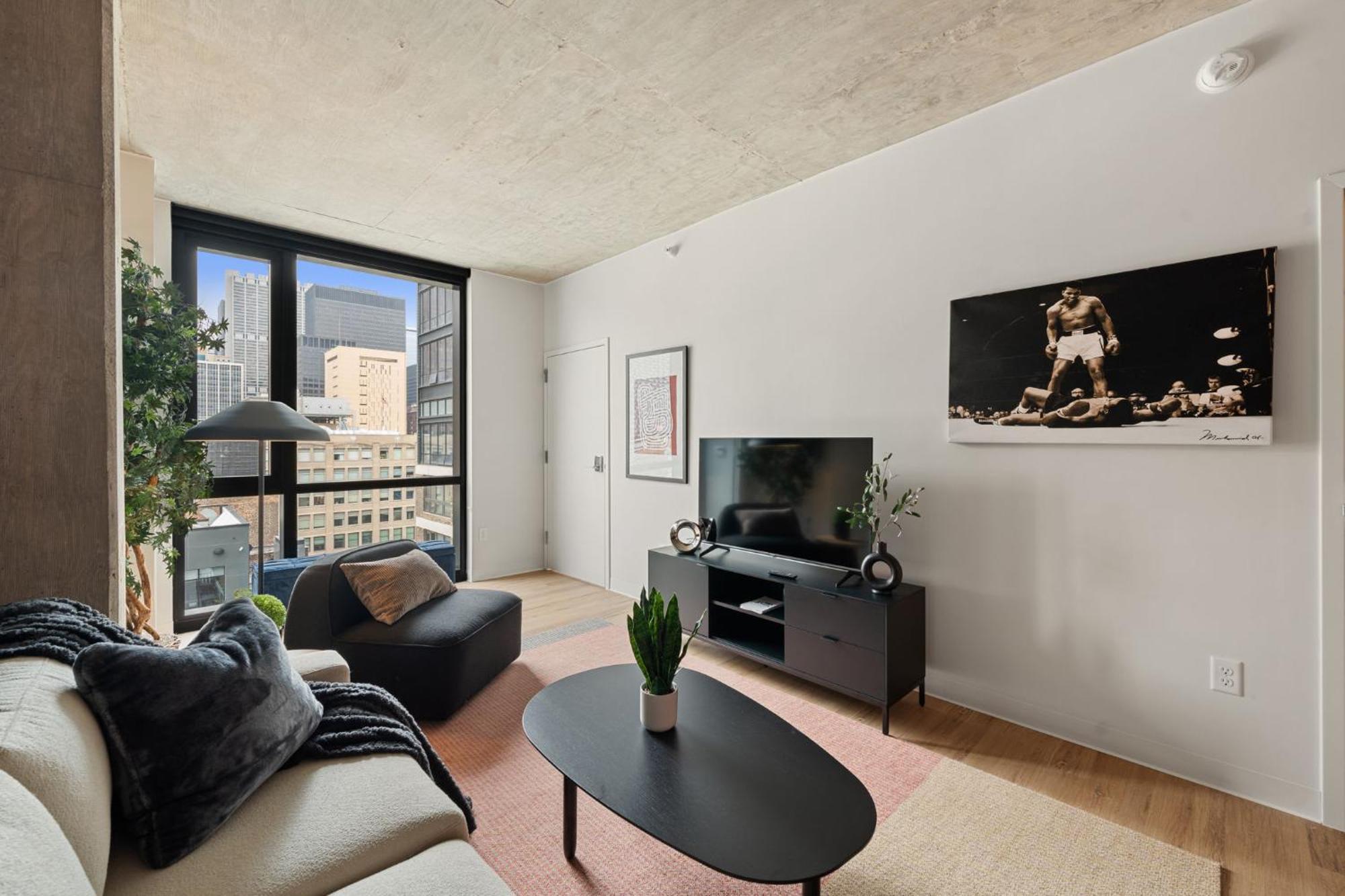 Apartment Lux 3 Bed 3 Bath High Rise With Gym & Amenities Chicago