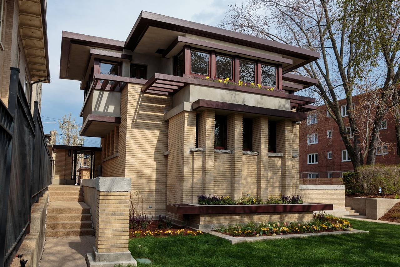 Holiday home Frank Lloyd Wright's Emil Bach House *