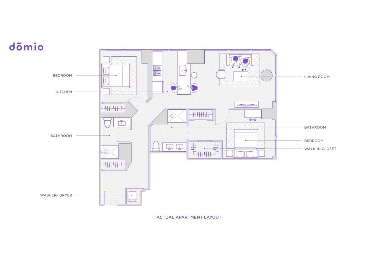 Domio I South Loop I Hip 2 Bedroom + And Gym * Chicago