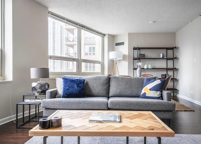 River N 2Br W Gym Wd Nr Magnificent Mile Chi-160
