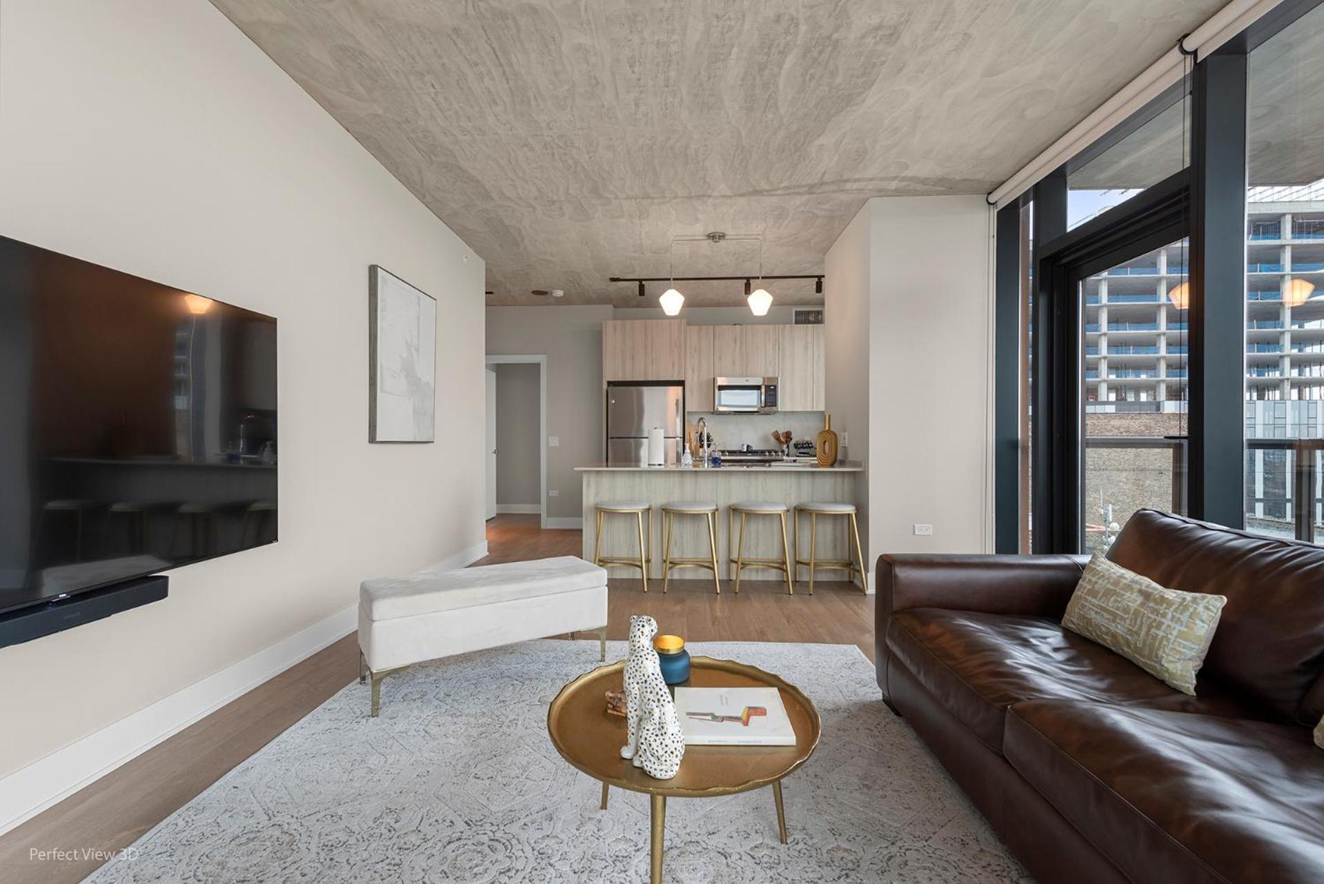 Apartment Sage Modern Near Union Park In West Loop Chicago