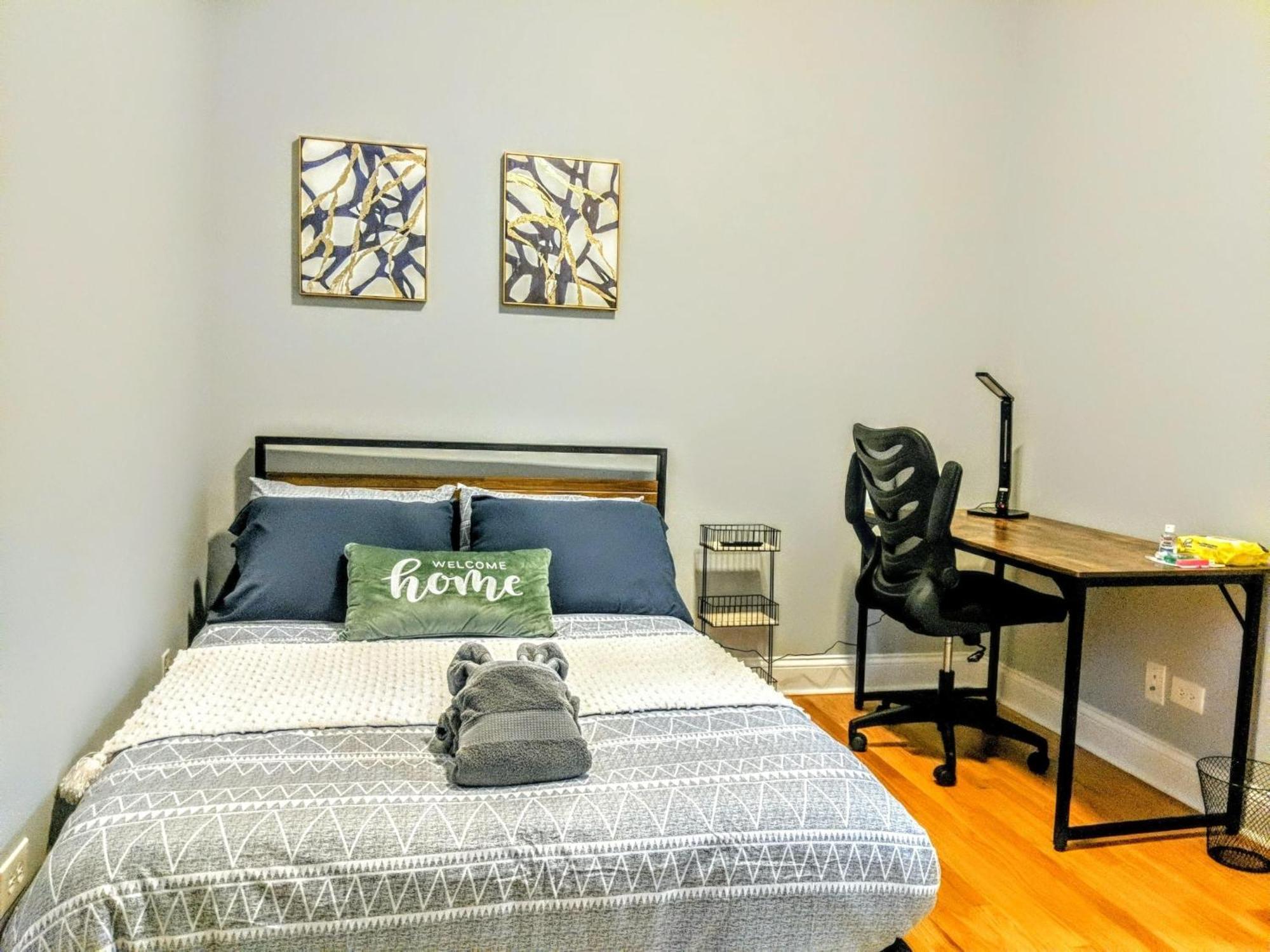 Fully Furnished Bedroom Near Medical District And Uic Homestay Chicago