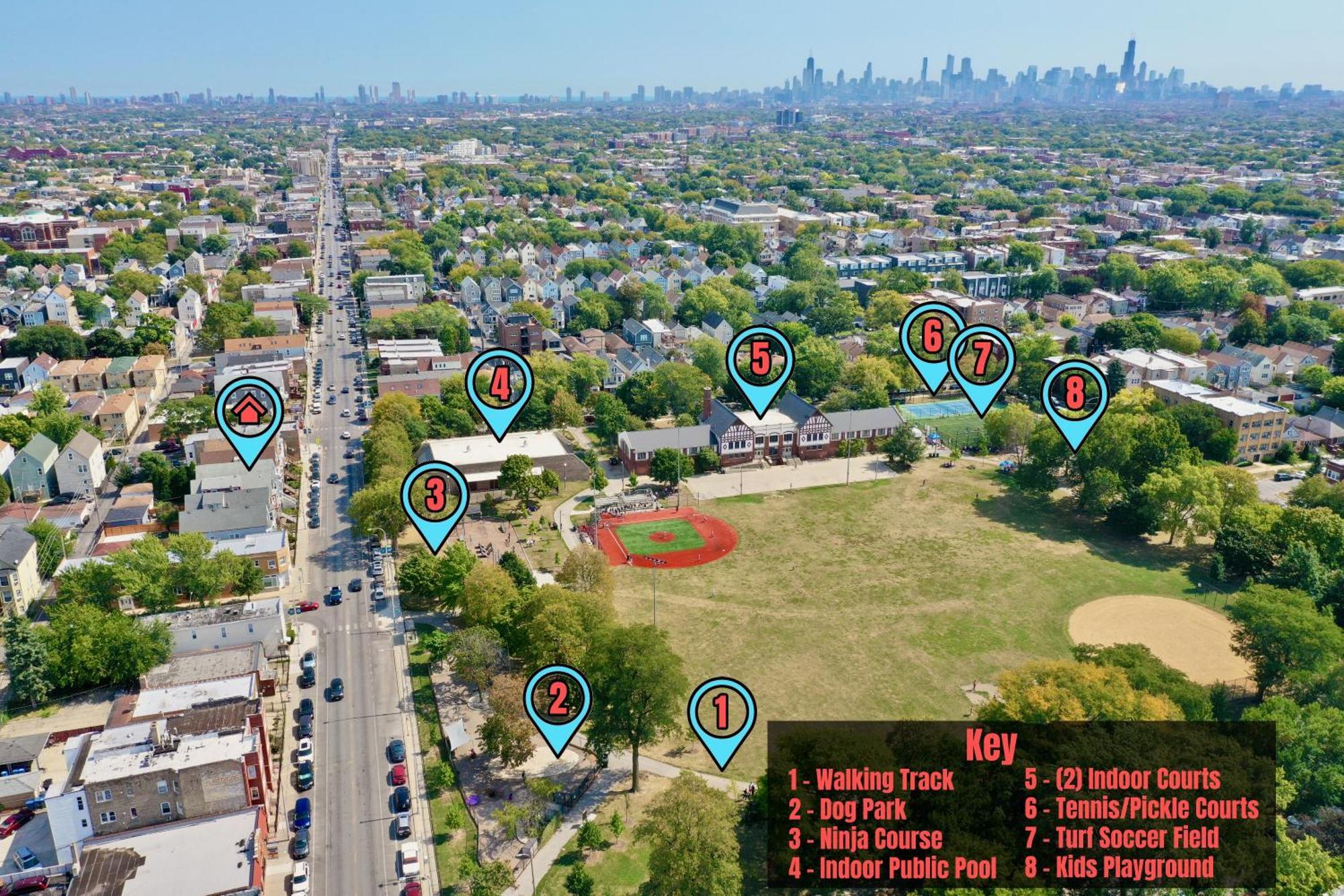 Stylish & Bright Gem Overlooks Lovely Park With Great Amenities Chicago