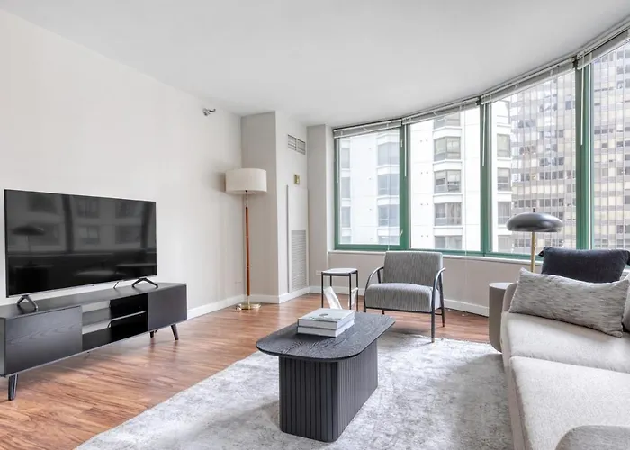 Streeterville 1Br W Pool Deck Nr Beach Park Chi-585