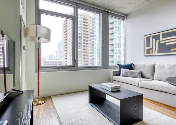 W Loop Studio W Deck Pool Gym 3 Blocks To L Chi-643